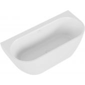 Excellent Oceana 2.0 WAEXOCE2165WPWH wanna przyścienna 165x75 cm owalna biała