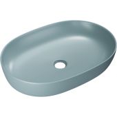 Excellent Jima CEAC2001615MBM umywalka 61.5x41.5 cm owalna nablatowa niebieska
