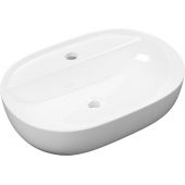 Excellent Jima CEAC2002615WH umywalka 61x41 cm owalna nablatowa biała
