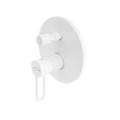 FDesign Zaffiro FD1ZFR7P33 bateria wannowo-prysznicowa podtynkowa biała