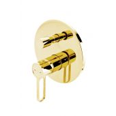 FDesign Zaffiro FD1ZFR7P55 bateria wannowo-prysznicowa podtynkowa złota