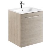 Geberit Selnova Square 501251001 umywalka z szafką