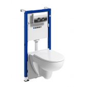 Geberit Duofix 118341212 zestaw stelaż z miską, deską i przyciskiem