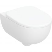 Geberit Selnova Premium 502793001 miska wc z deską wolnoopadającą wisząca bez kołnierza biały połysk