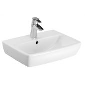 Geberit Selnova Square 500322017 umywalka 45x35 cm prostokątna ścienna-nablatowa biała