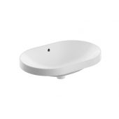 Geberit Variform 500728012 umywalka 60x40 cm owalna wpuszczana biała
