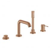 Grohe Essence 19578DL1 bateria wannowo-prysznicowa nawannowa brushed warm sunset
