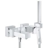 Grohe Eurocube 23141000 bateria wannowo-prysznicowa ścienna starlight chrome