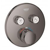 Grohe Grohtherm SmartControl 29119A00 bateria wannowo-prysznicowa podtynkowa termostatyczna hard graphite