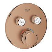Grohe SmartControl 29119DL0 bateria wannowo-prysznicowa podtynkowa z termostatem brushed warm sunset