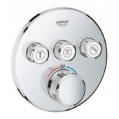 Grohe Grohtherm SmartControl 29121000 bateria wannowo-prysznicowa podtynkowa termostatyczna starlight chrome