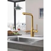 Grohe Essence 30270GN0 bateria kuchenna stojąca brushed cool sunrise