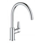 Grohe BauEdge 31367001 bateria kuchenna stojąca starlight chrome