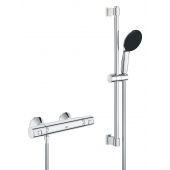 Grohe Precision Start 34597001 bateria prysznicowa ścienna termostatyczna starlight chrome