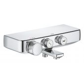 Grohe Grohtherm SmartControl 34718000 bateria wannowo-prysznicowa ścienna termostatyczna starlight chrome