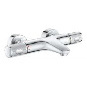 Grohe Precision Feel 34788000 bateria wannowo-prysznicowa ścienna termostatyczna starlight chrome