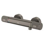 Grohe Precision Feel 34790AL0 bateria prysznicowa ścienna z termostatem brushed hard graphite