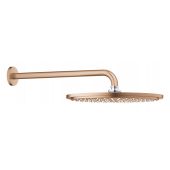 Grohe Rainshower 26066DL0 deszczownica z ramieniem 31x31 cm okrągła brushed warm sunset