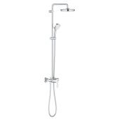 Grohe Tempesta 26224001 zestaw prysznicowy ścienny z deszczownicą starlight chrome