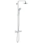 Grohe Euphoria 27296001 zestaw prysznicowy ścienny termostatyczny z deszczownicą starlight chrome