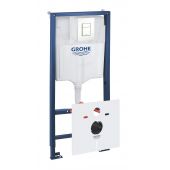 Grohe Rapid SL 39448000 stelaż podtynkowy z przyciskiem spłukującym do miski wiszącej