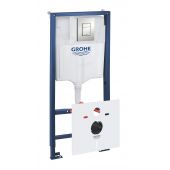 Grohe Rapid SL 39449000 stelaż podtynkowy z przyciskiem spłukującym do miski wiszącej