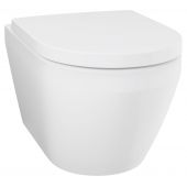 Grohe Euro Ceramic 102510SH00 miska wc z deską wolnoopadającą wisząca bez kołnierza ze spłukiwaniem wirowym biały połysk