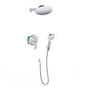 Hansgrohe Vernis Blend 88001997 zestaw prysznicowy podtynkowy z deszczownicą chrom