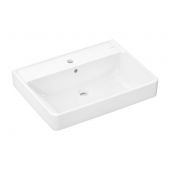 Hansgrohe Xanuia Q 60134450 umywalka 65x48 cm prostokątna ścienna biała