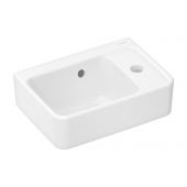 Hansgrohe Xanuia Q 61006450 umywalka 36x25 cm prostokątna ścienna biała