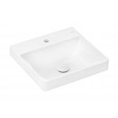 Hansgrohe Xelu Q 61014450 umywalka 50x48 cm prostokątna nablatowa biała