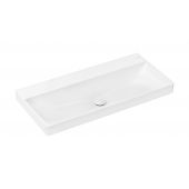 Hansgrohe Xelu Q 61038450 umywalka 100x48 cm prostokątna ścienna-meblowa biała
