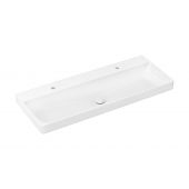 Hansgrohe Xelu Q 61042450 umywalka 120x48 cm prostokątna ścienna-meblowa biała
