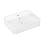 Hansgrohe Xuniva Q 61082450 umywalka 60x45 cm prostokątna nablatowa biała