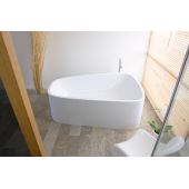 Hoesch SingleBath 3699010 wanna wolnostojąca 179.8x117.3 cm owalna biała