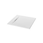 Invena Alvero AK7B909 brodzik kwadratowy 90x90 cm biały