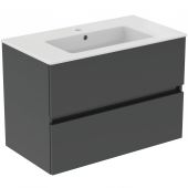 Ideal Standard Eurovit+ R0574TI umywalka z szafką 81.5 cm szarą