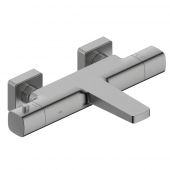 KFA Armatura Malaga 575401061 bateria wannowo-prysznicowa ścienna z termostatem grafitowa