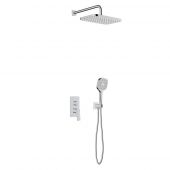 KFA Armatura Malaga 452950100 zestaw prysznicowy podtynkowy z deszczownicą chrom