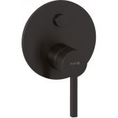 Kludi Nova Fonte Puristic 20759N215 bateria wannowo-prysznicowa podtynkowa czarna