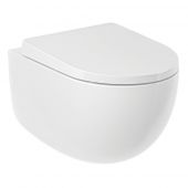 Kludi Resa D 24WCW0243 miska wc wisząca bez kołnierza ze spłukiwaniem wirowym biały połysk