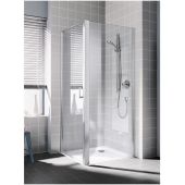 Kermi Cada XS CKTWD05020VPK ścianka prysznicowa 50 cm srebrny połysk/szkło przezroczyste