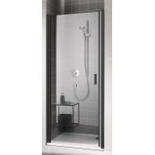 Kermi Cada XS Czarny Soft CK1WL090203PK drzwi prysznicowe 90 cm uchylne do wnęki
