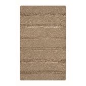 Kleine Wolke Monrovia 4094287360 dywanik łazienkowy 100x60 cm prostokątny brązowy