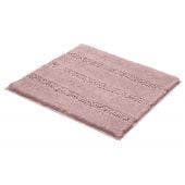 Kleine Wolke Monrovia 4094407135 dywanik łazienkowy 60x60 cm kwadratowy różowy