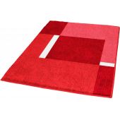 Kleine Wolke Dakota 4598453519 dywanik łazienkowy 90x60 cm prostokątny czerwony