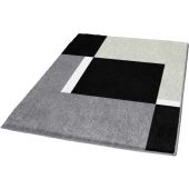 Kleine Wolke Dakota 4598977225 dywanik łazienkowy 120x70 cm prostokątny szary