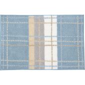 Kleine Wolke Kara 5543746519 dywanik łazienkowy 90x60 cm prostokątny niebieski