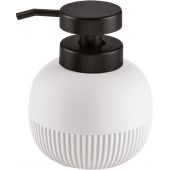 Kleine Wolke Scout 8689100854 dozownik do mydła 490 ml czarny-biały