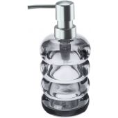 Kleine Wolke Verro 8691146854 dozownik do mydła 320 ml szary-szklany